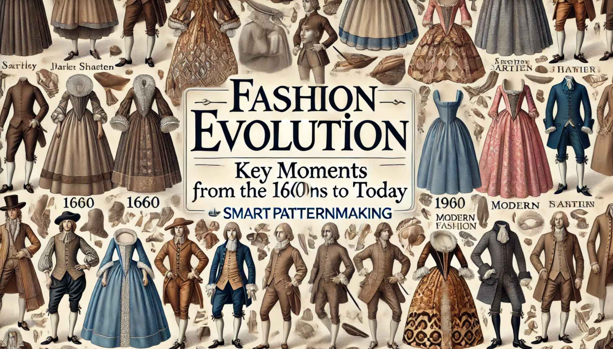 Fashion Evolution: Key Moments from the 1600s to Today