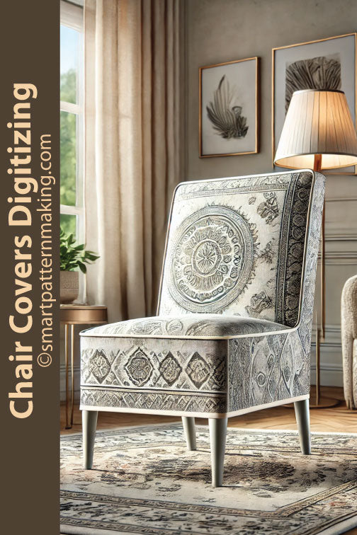 Stylish Furniture Covers & Home Décor Digitizing - smart pattern making