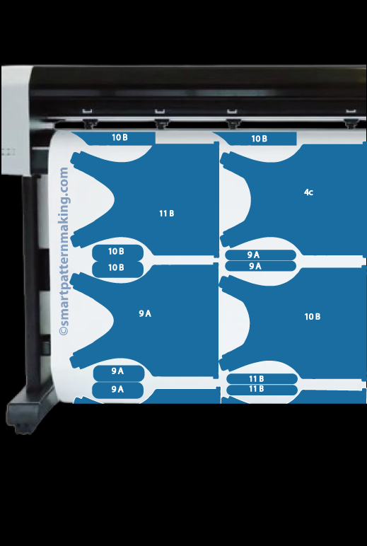 Marker Pattern Printing - smart pattern making