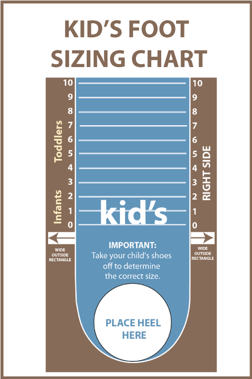 Foot Sizing Chart for Men, Women, infants, Toddlers, Preschool and Grade School Shoe Size Chart, Template, PDF Download - smart pattern making