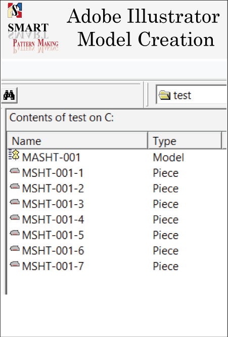 Adobe Illustrator to DXF file Model Creation - smart pattern making