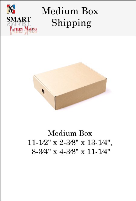 Medium Shipping Box-(2-3 DAYS DELIVERY) - smart pattern making