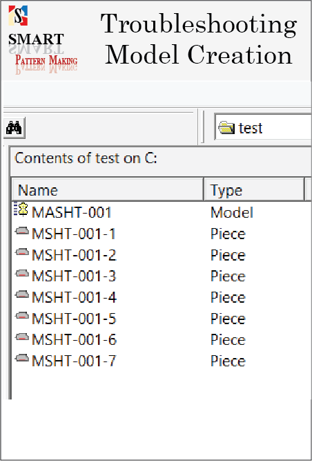 DXF/CAD Troubleshoot Model File - smart pattern making